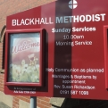 Outside Sign Blackhall Methodist Church 2018